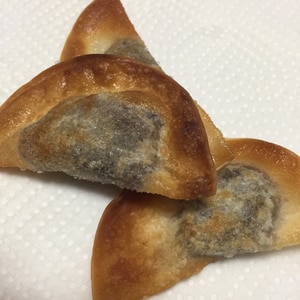 餃子の皮で☆あんこパイ☆